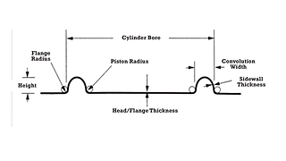 Double Coated Flat Flange Convoluted